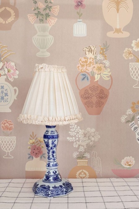 Afbeeldingen van Kleurcombinatie Floral Daiquiri Veil Merino Brown - 901-04 - 08024-01